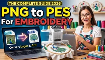  How to Convert PNG to PES for Embroidery The Complete Guide 2026