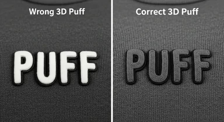 Missing Stops in 3D Puff Embroidery?